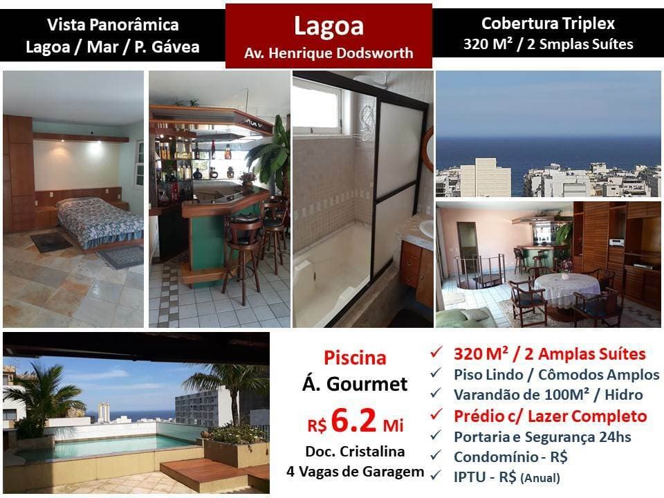 Apartamento em Rio de Janeiro - Lagoa