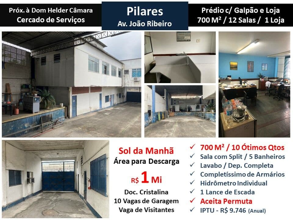 Galpão Pilares João Ribeiro 700M²