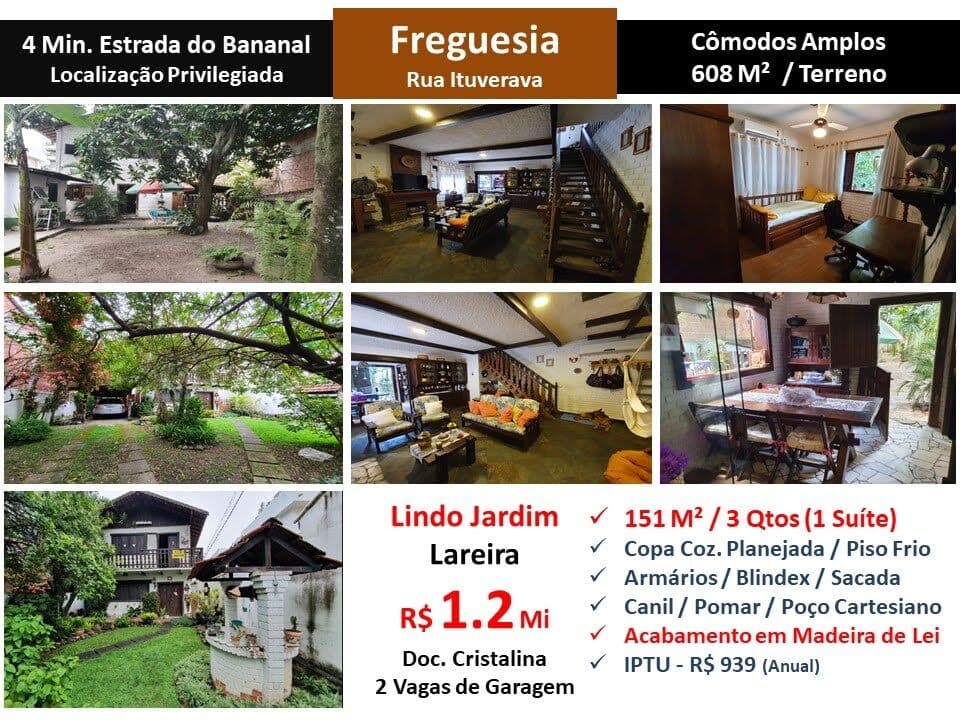 Casa JPA Freguesia Ituverava 151M²