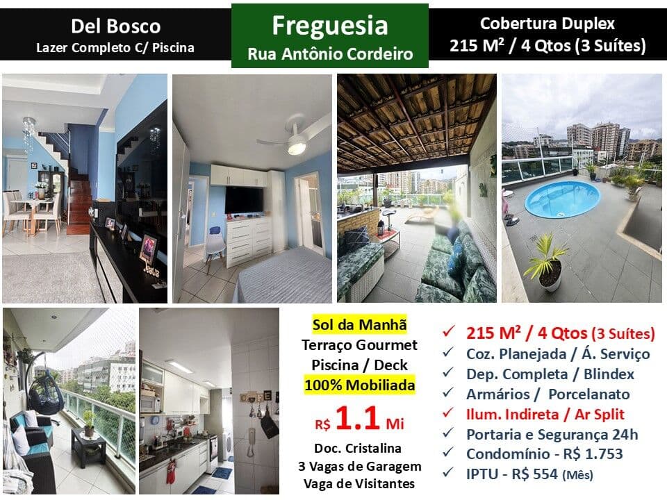Cob JPA Freguesia Del Bosco 215M²