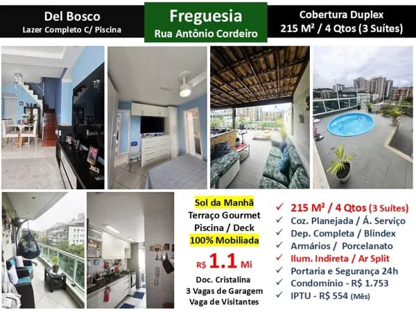 Cob JPA Freguesia Del Bosco 215M²