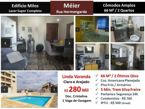 Apto Meier Hermengarda Milos 66M²