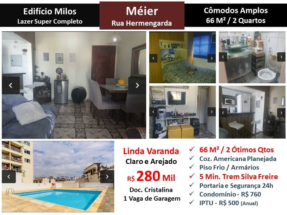 Apto Meier Hermengarda Milos 66M²