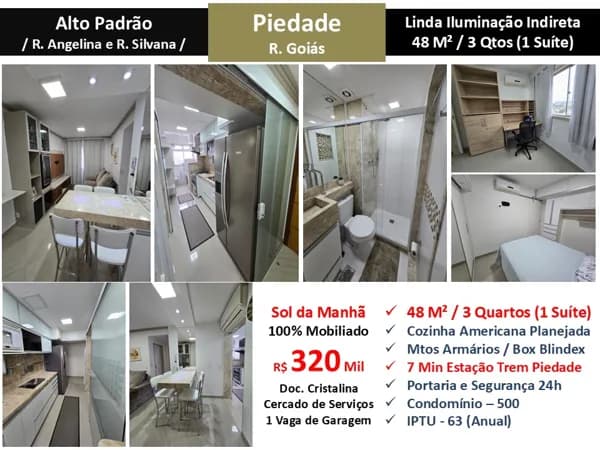 Apto Piedade Goiás 48M²