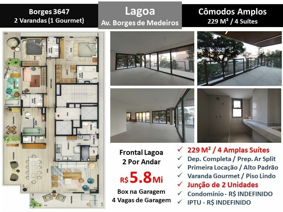 Apartamento em Rio de Janeiro - Lagoa