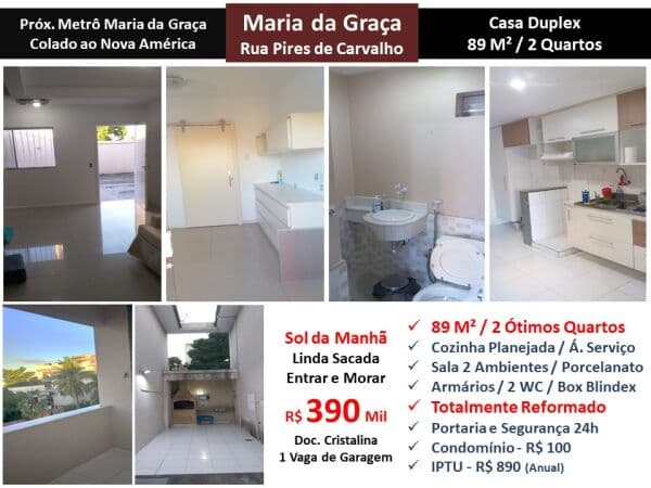 Casa Maria da Graça Pires de Carvalho 89M²