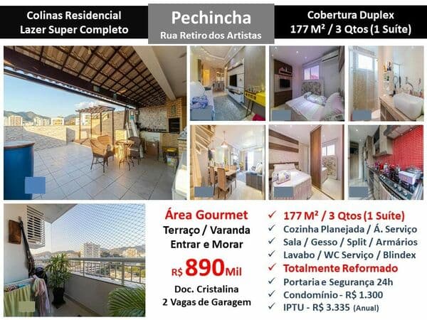 Cob JPA Pechincha Colinas Residencial 177M²