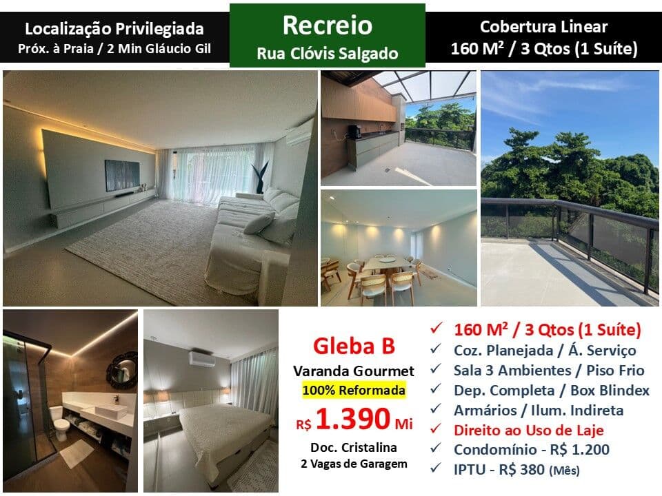 Cob Recreio Gleba B Clóvis Salgado 160M² Linear
