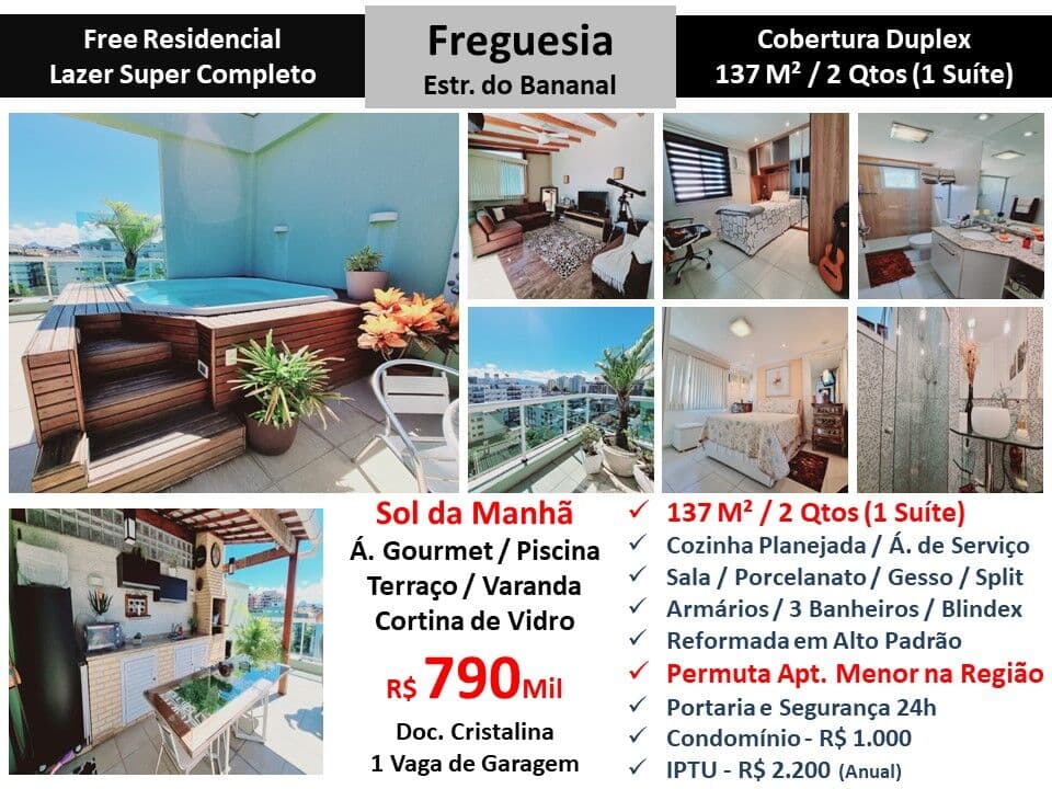 Cob JPA Freguesia Free 137M²