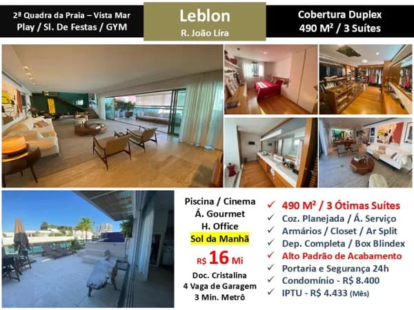 Cob Leblon João Lira 490M²