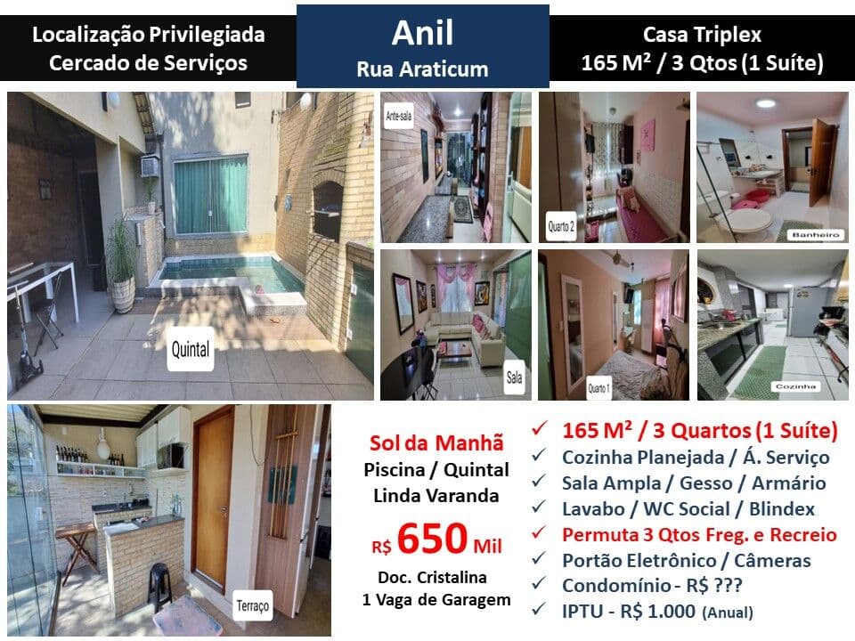 Casa JPA Anil Araticum 165M²