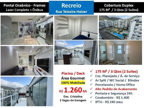 Cob Recreio Pontal Frames 175M²