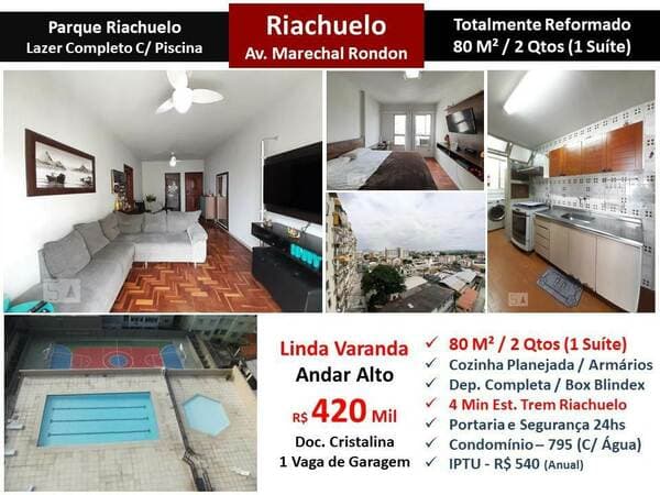 Apartamento em Rio de Janeiro - Riachuelo