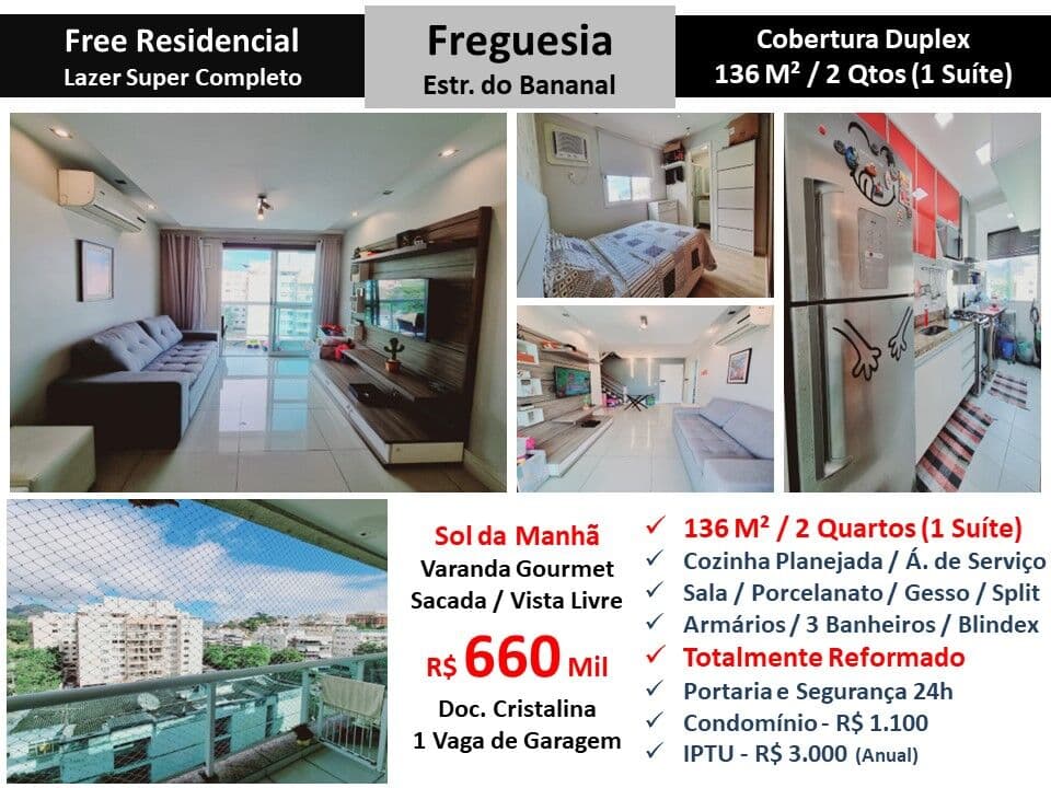 Cob JPA Freguesia Free 136M²
