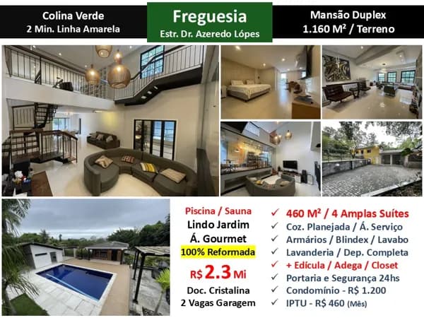 Casa JPA Freguesia Colina Verde Pau Ferro 460M²