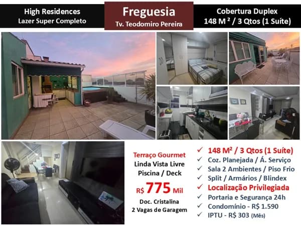 Cob JPA Freguesia High Residences 148M²