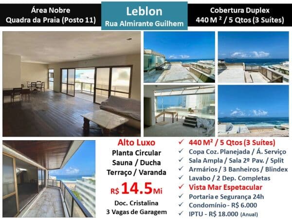 Cob Leblon Almirante Guilhem 440M²