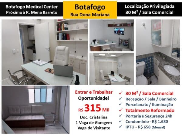 Sala Botafogo Dona Mariana Medical Center 30M²