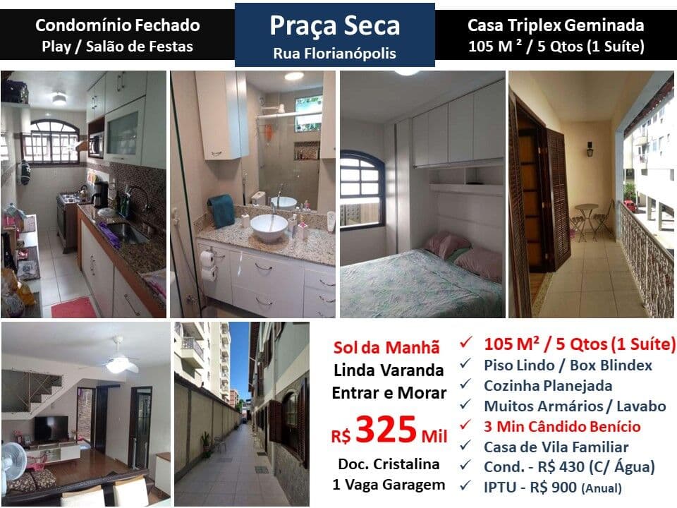 Casa JPA Praça Seca Florianópolis 105M²