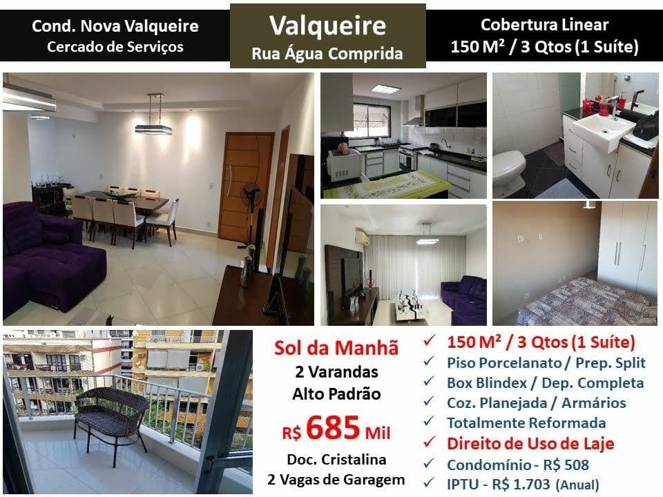 Cob JPA Valqueire Água Comprida Nova Valqueire 150M² Linear
