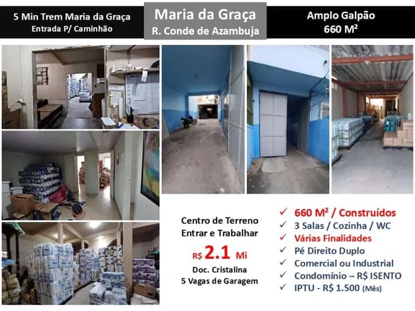 Terreno Maria da Graça Conde de Azambuja 660M²
