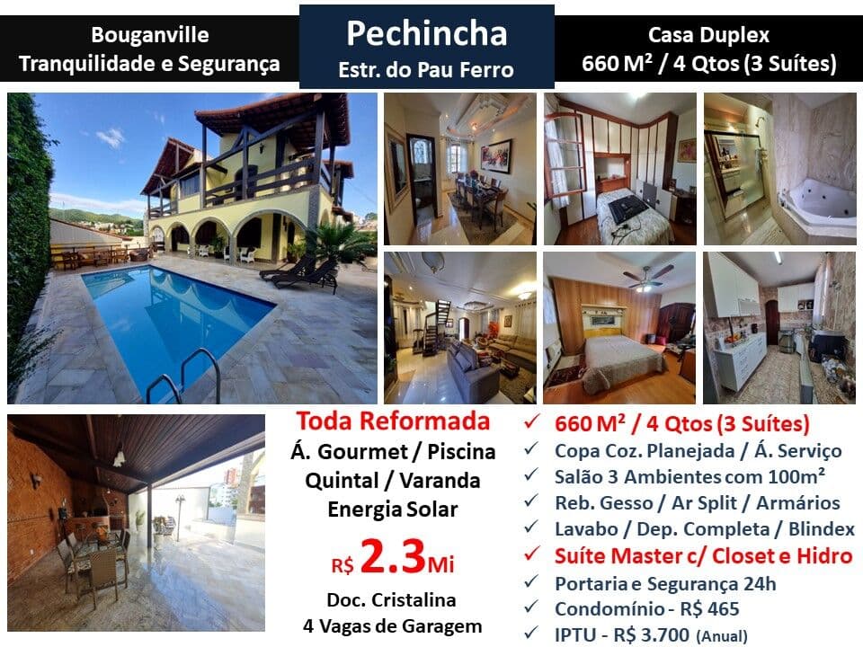 Casa JPA Pechincha Bouganville 660M²
