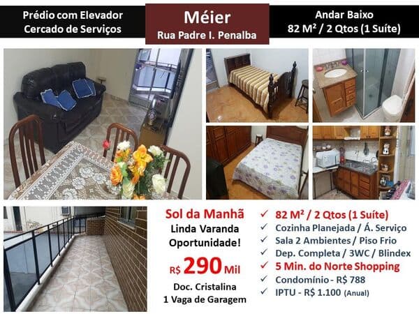 Apto Meier Padre I. Penalba 82M²