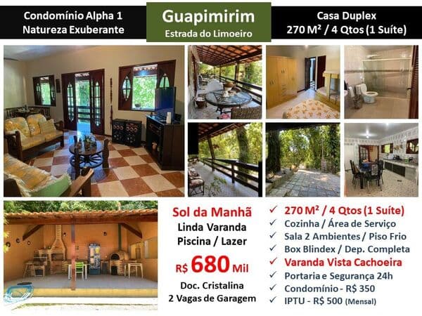 Casa Guapimirim Limoeiro Alpha 1 270M²