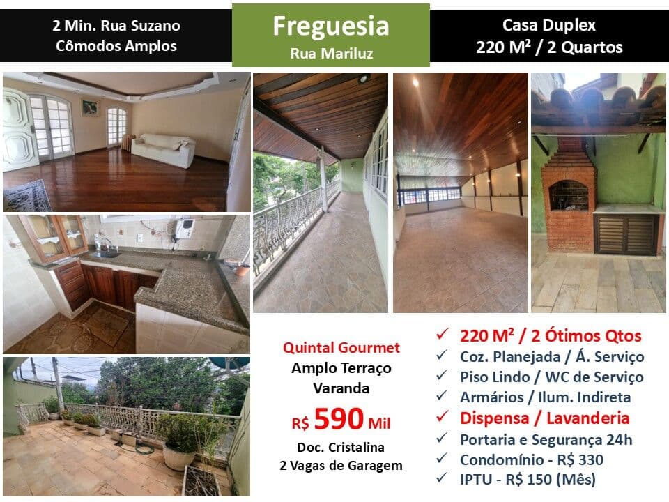 Casa JPA Freguesia Mariluz 220M²