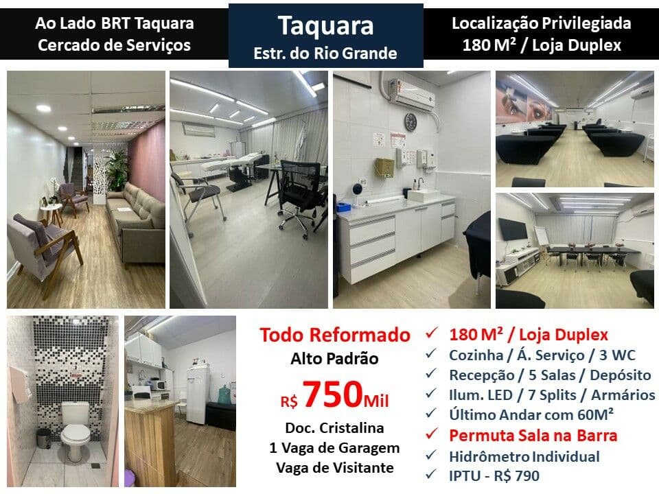 Loja JPA Taquara Rio Grande 180M²