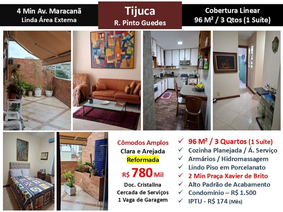 Cob Tijuca Pinto Guedes 96M² Linear