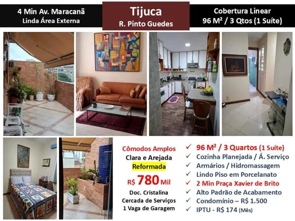 Cob Tijuca Pinto Guedes 96M² Linear