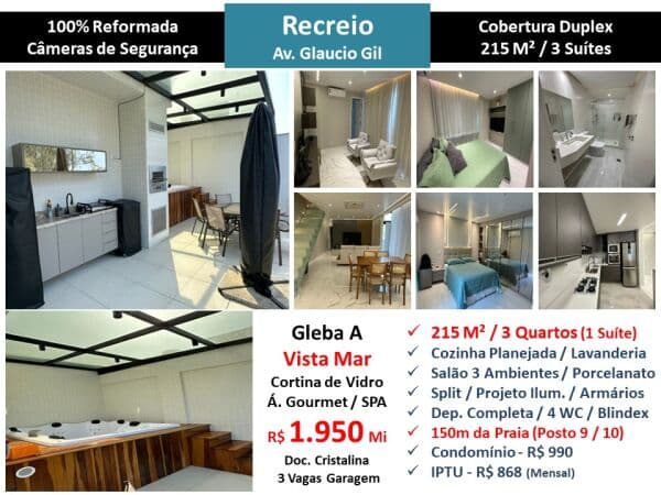 Cob Recreio Gleba A Glaucio Gil 215M²