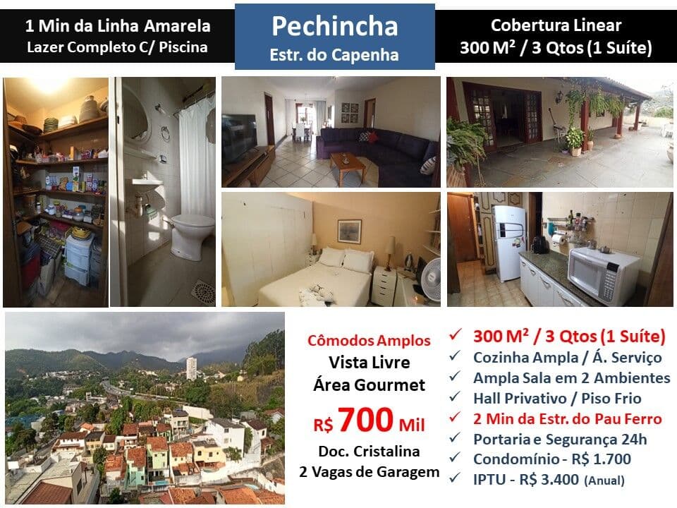 Cob JPA Pechincha Estr. do Capenha 300M² Linear