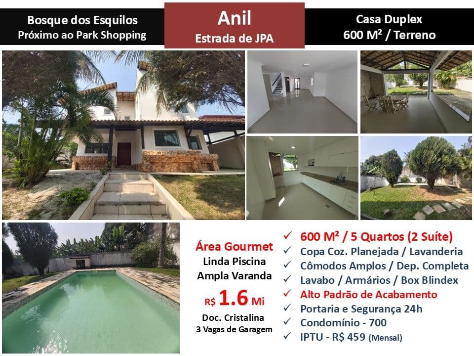 Casa JPA Anil Bosque dos Esquilos 600M² 5