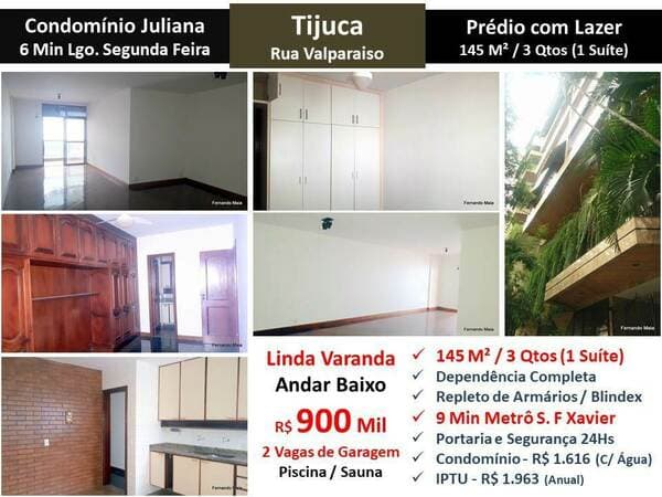 Apartamento em Rio de Janeiro - Tijuca