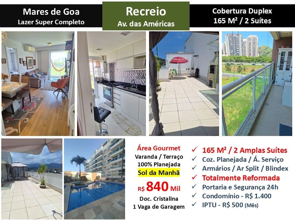 Cob Recreio Mares de Goa 165M²