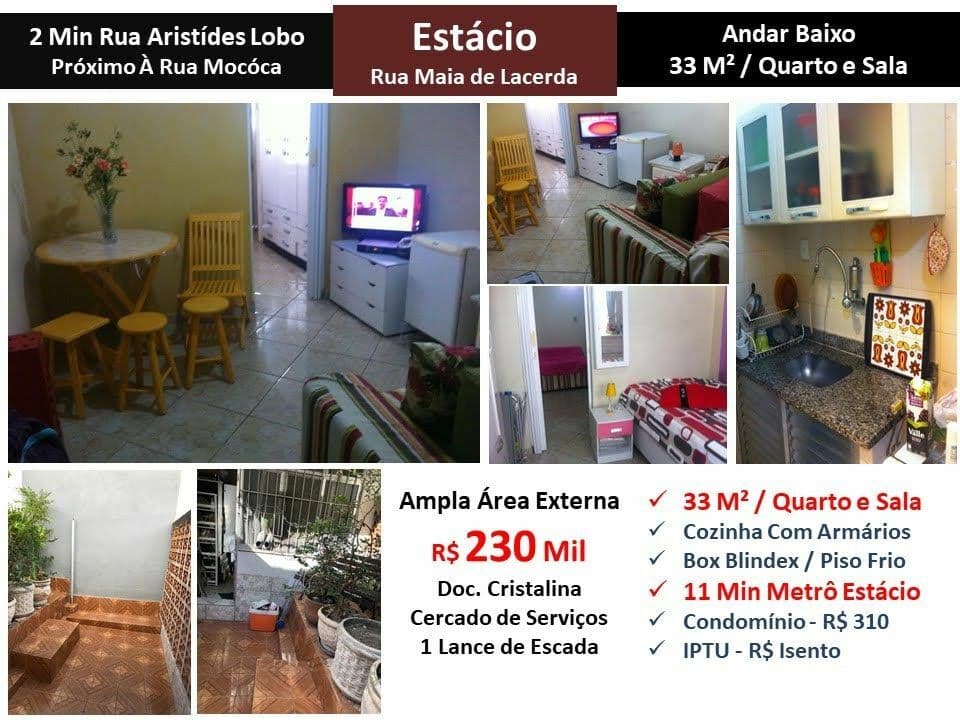 Apto Estácio Maia de Lacerda 33M²
