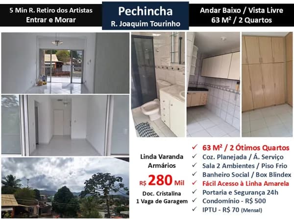 Apto JPA Pechincha Joaquim Tourinho 63M²
