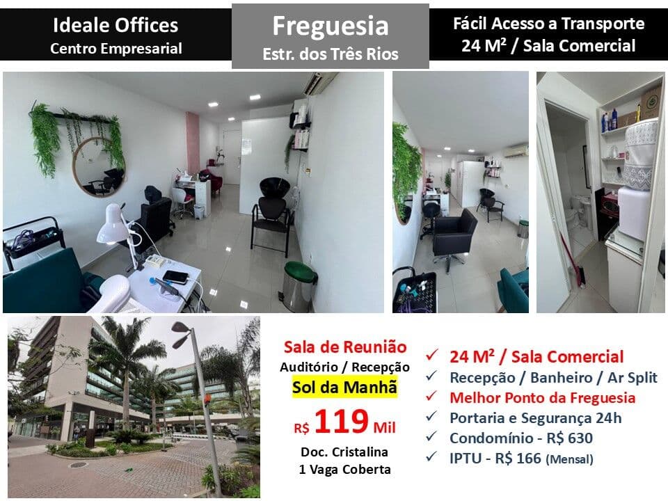 Sala JPA Freguesia Ideale 24M²