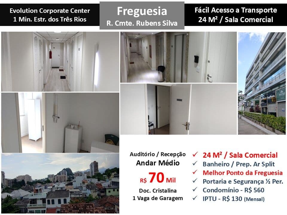 Sala JPA Freguesia Rubens Silva Evolution 24M²