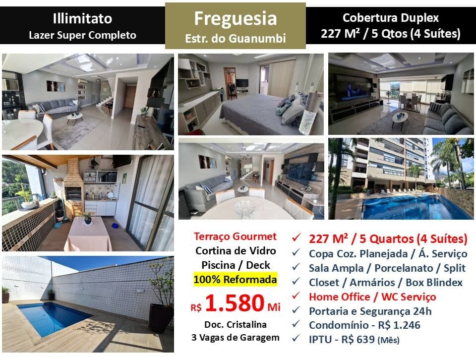 Cob JPA Freguesia Illimitato 227M²