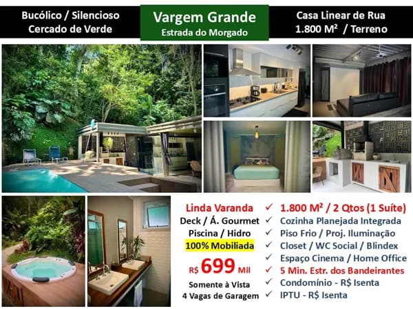 Casa Vargem Grande Estr. do Morgado 1800M²