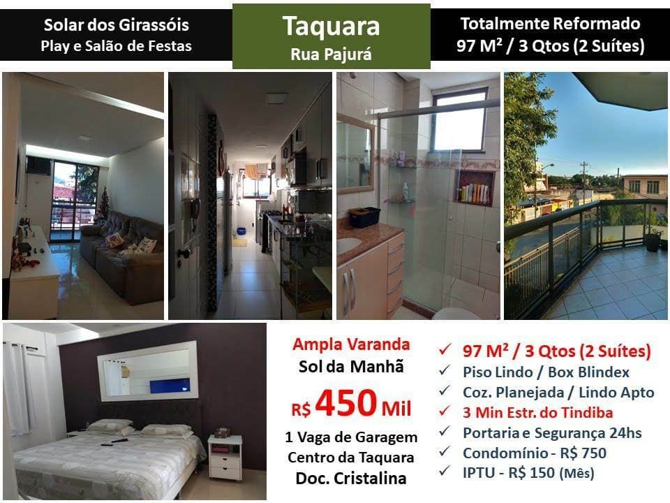 Apartamento em Rio de Janeiro - Taquara