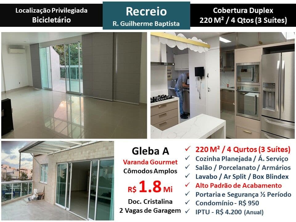 Cob Recreio Gleba A Guilherme Baptista 220M²