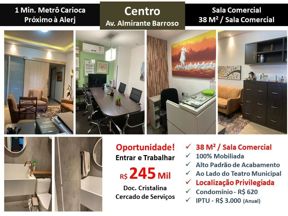 Sala Centro Almirante Barroso M²