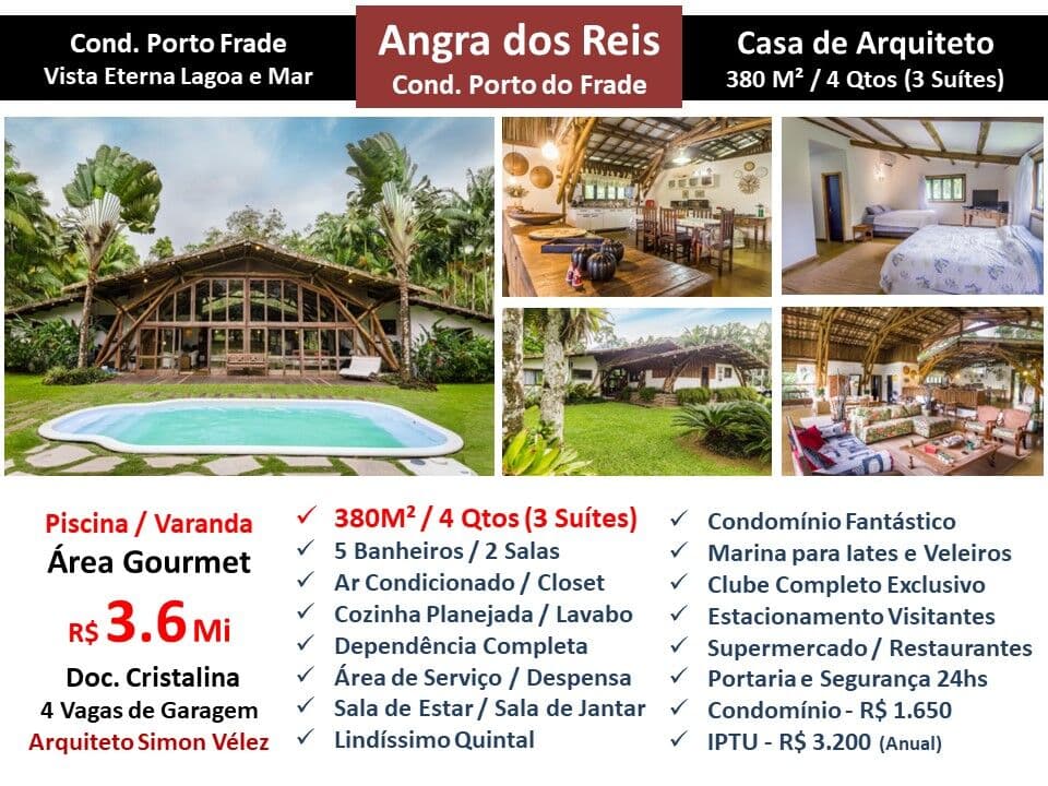 Casa Angra dos Reis Frade 380M²