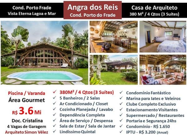 Casa Angra dos Reis Frade 380M²