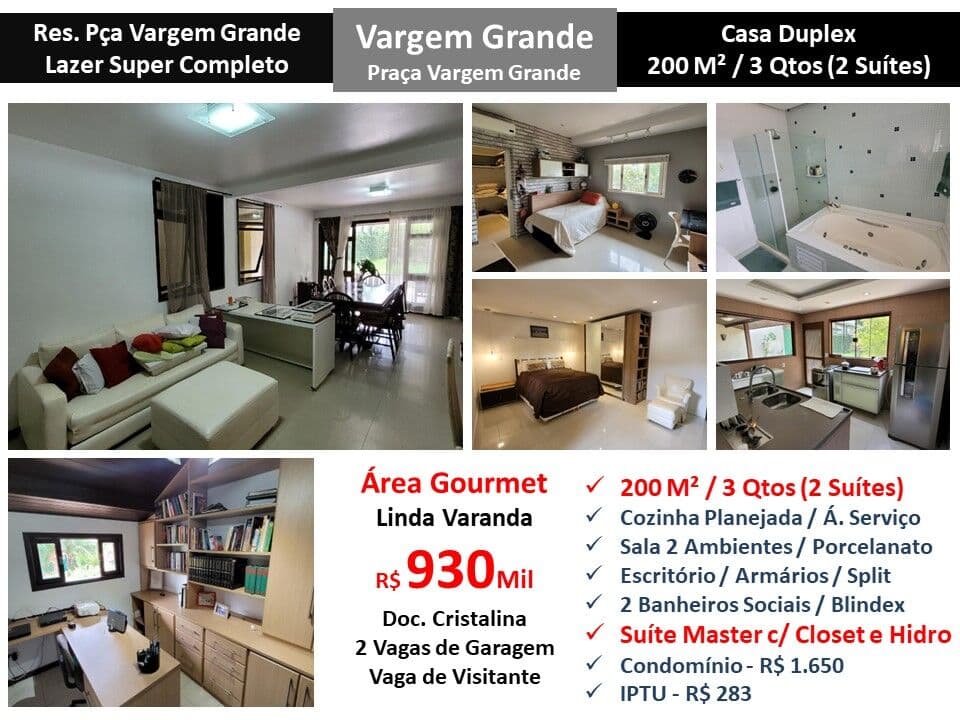 Casa Vargem Grande Praça de Vargem Grande 200M²