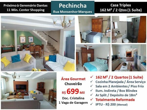 Casa JPA Pechincha Monsenhor Marques 162M²